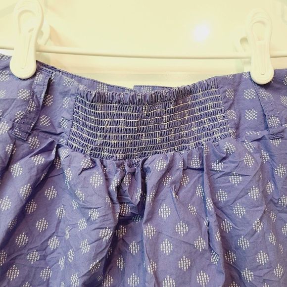 Urban Outfitters Skirt Cooperative Cotton Purple Gold Button Medium - Picture 4 of 7